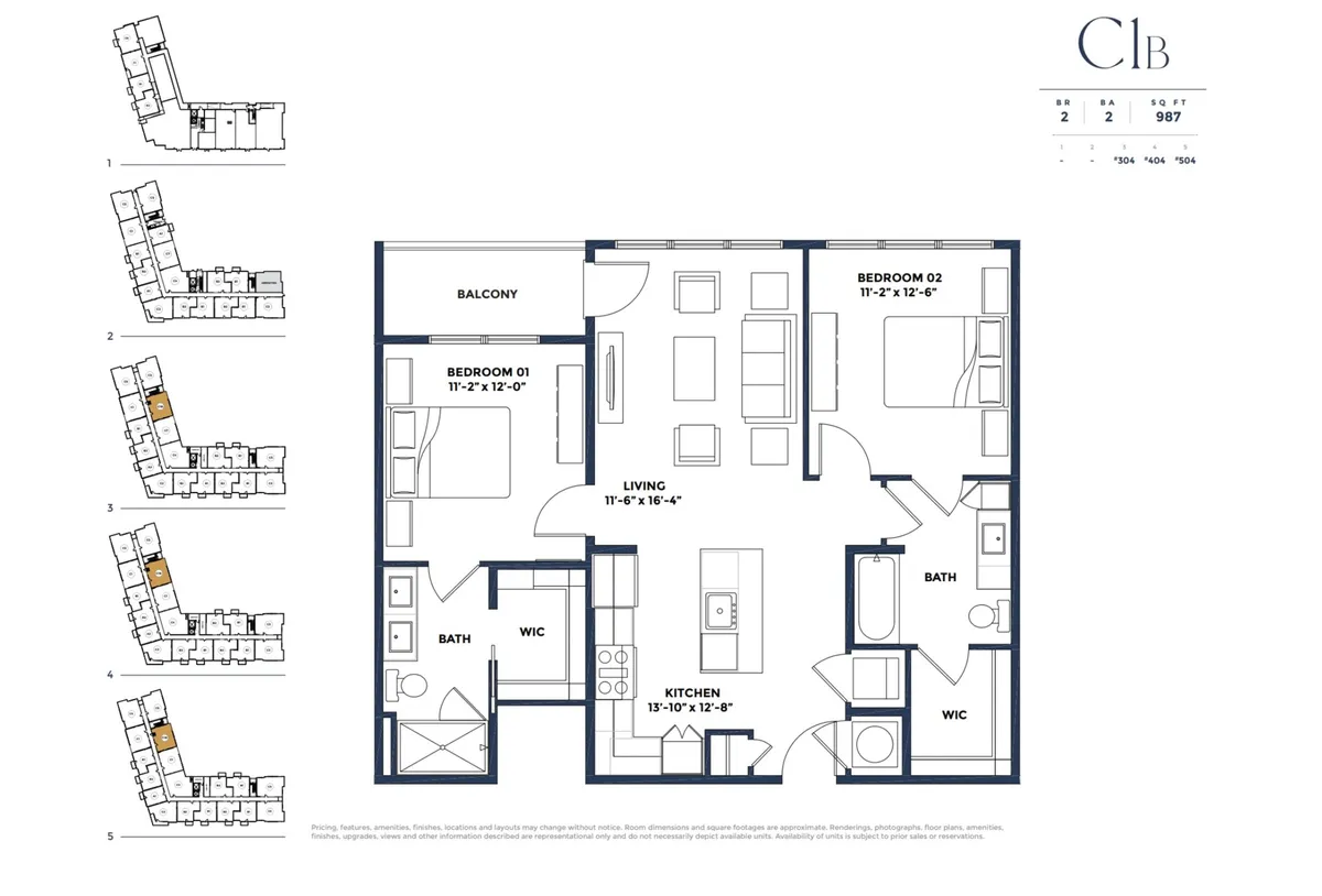 An open-plan living area flows seamlessly from the living room to the kitchen, culminating in a balcony visible through glass doors. The space is styled for comfort and connection, with ample seating, modern decor, and an inviting balcony that extends the living area outdoors.