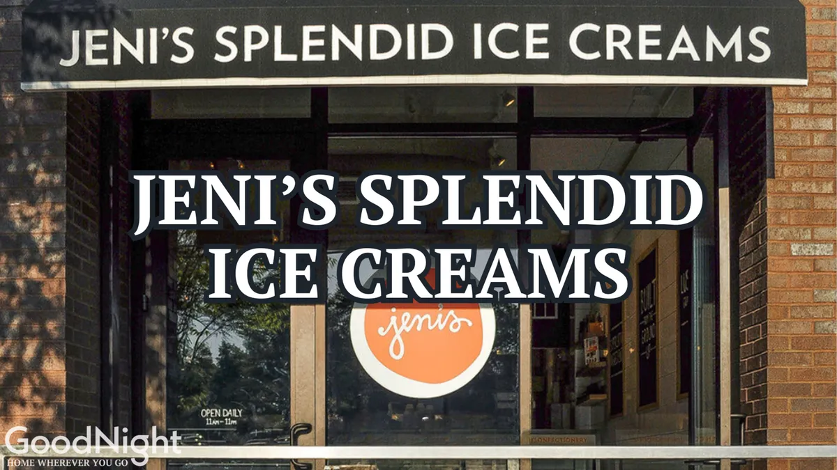 The cheerful storefront of Jeni's Splendid Ice Creams features large glass windows and an eye-catching orange circle logo. The exterior is lively, suggesting a place popular with families and kids eager for a treat.